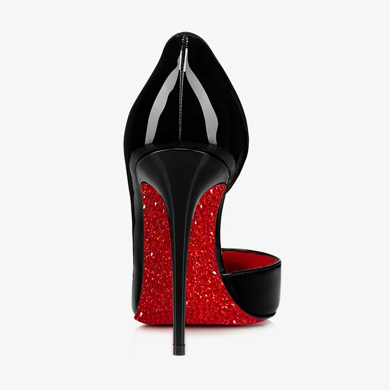 Arched Lines Pumps Sparkling Sole