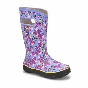 BOGS Rainboot Magnolia Periwinkle