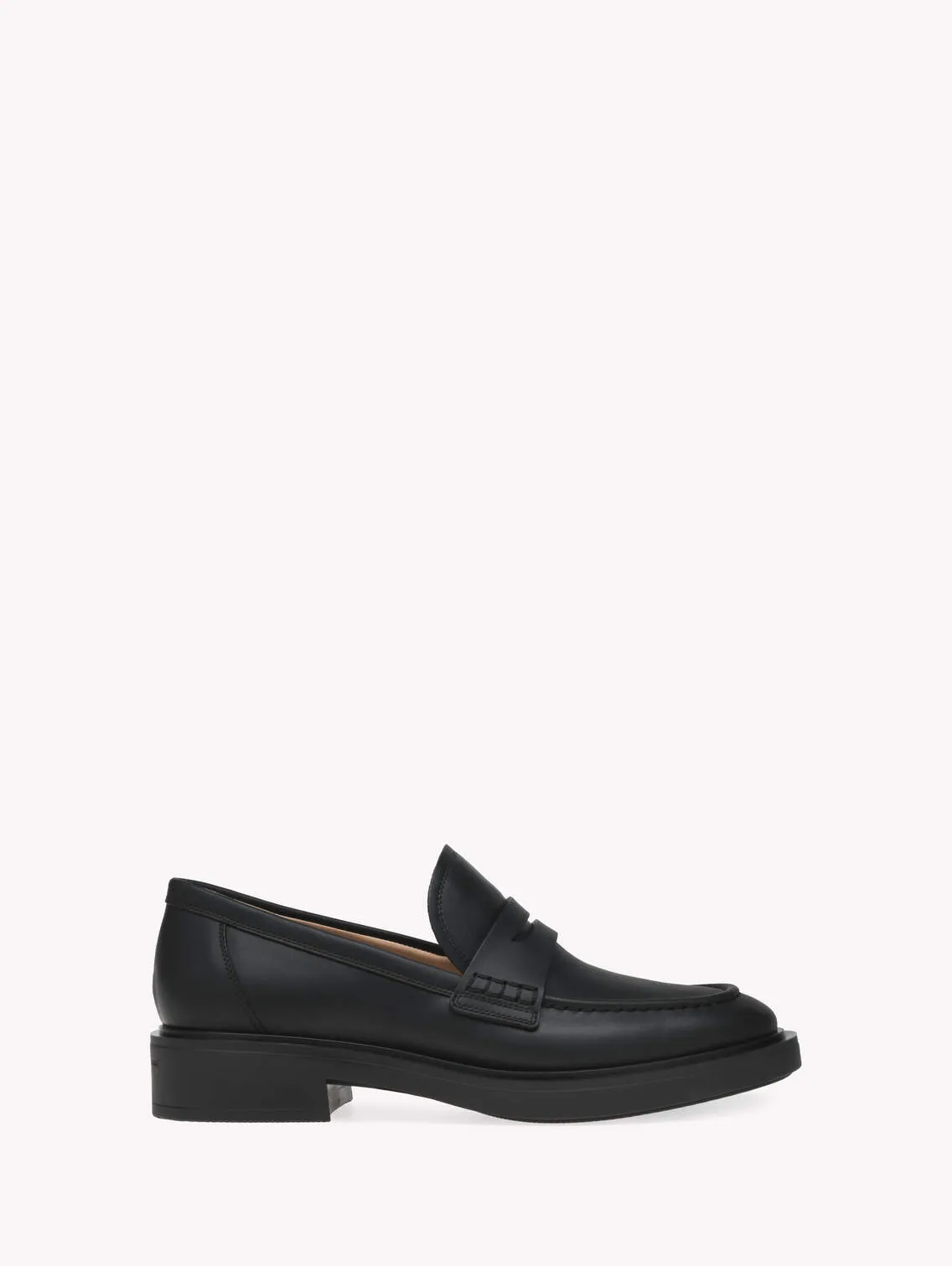 GIANVITO ROSSI HARRIS MOCCASIN BLACK