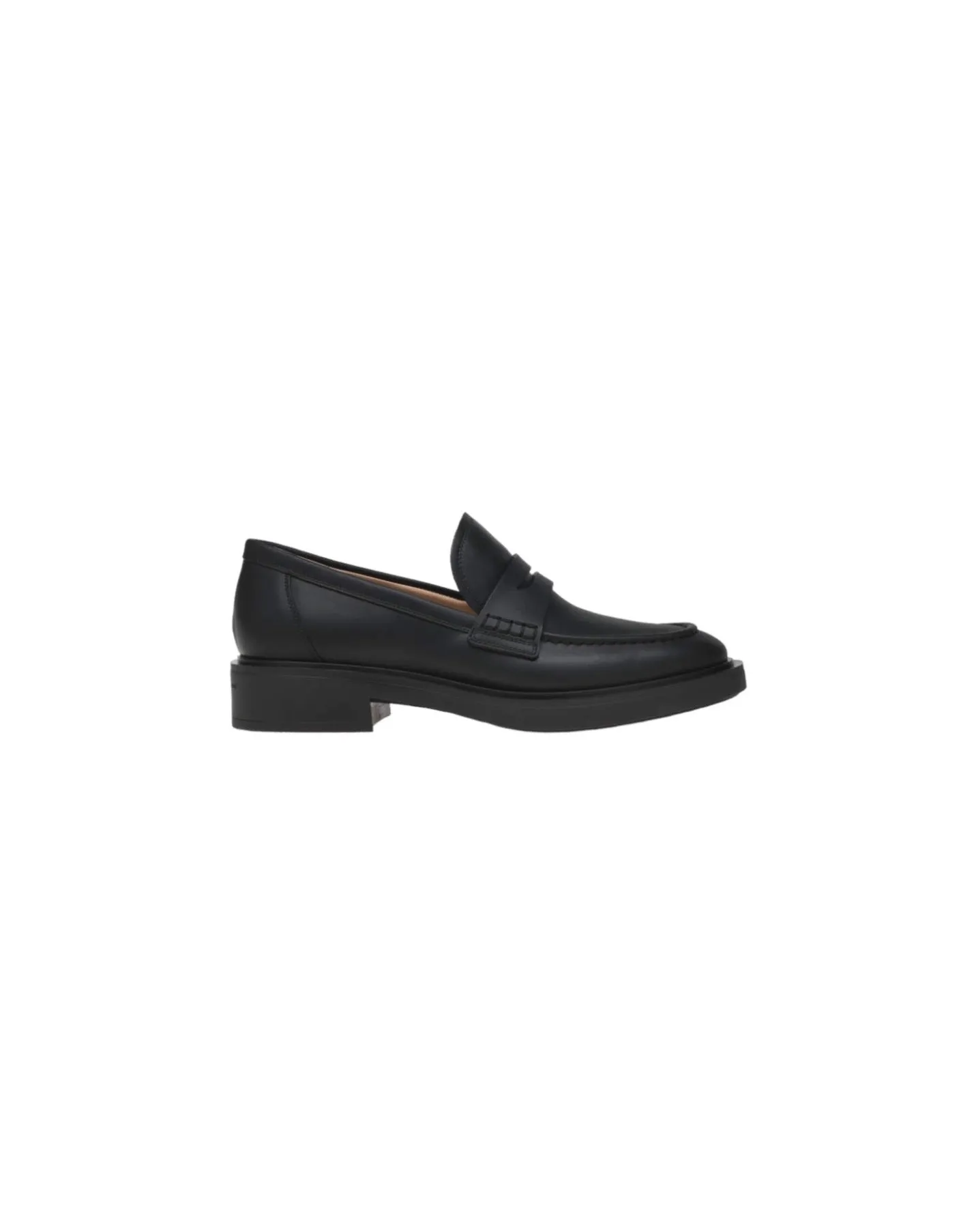 GIANVITO ROSSI HARRIS MOCCASIN BLACK