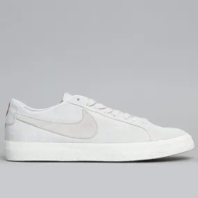 Nike SB Blazer Low Canvas Donconstructed Shoes Phantom / Light Bone