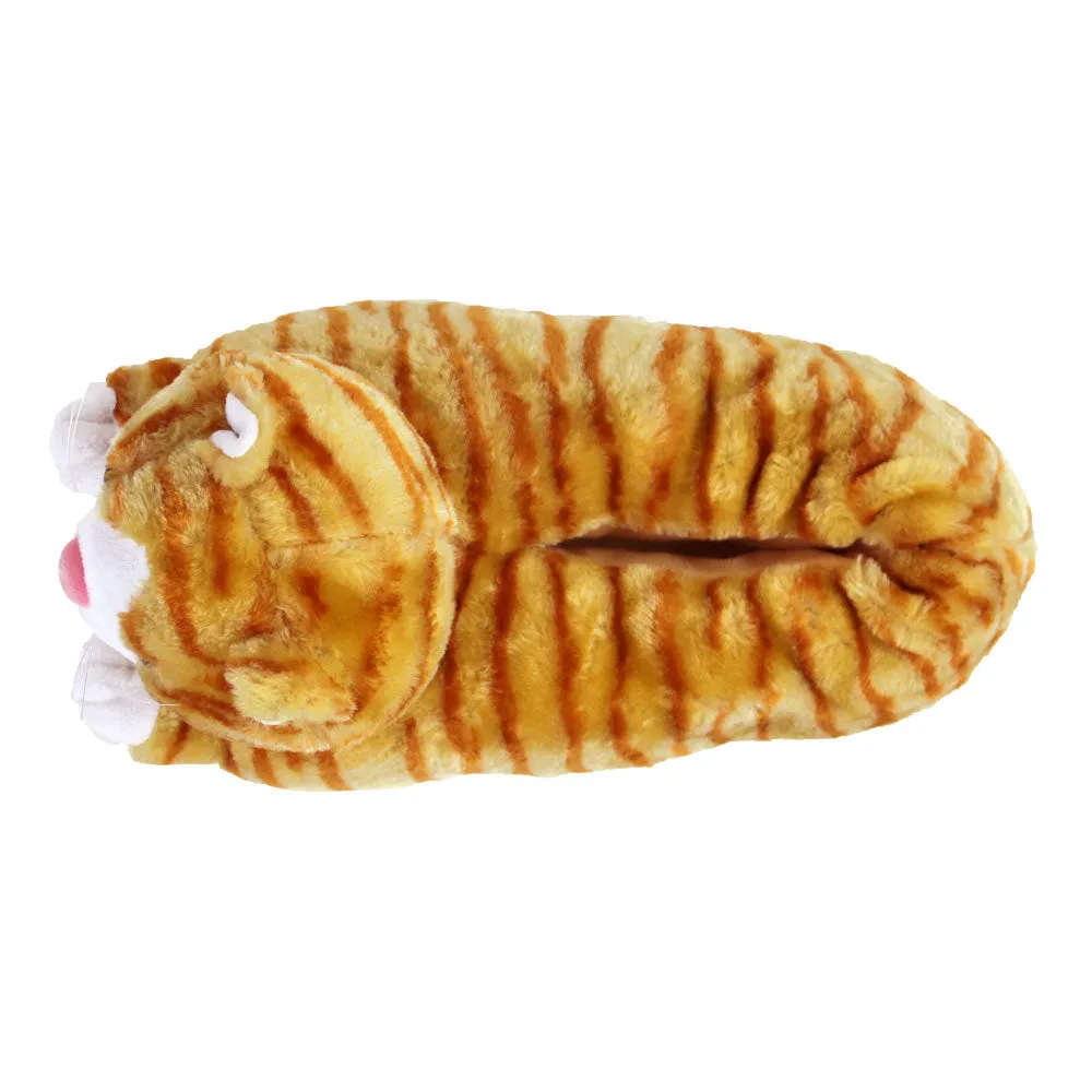 Orange Tabby Cat Slippers JulesRoche Cozy Non-Slip Design