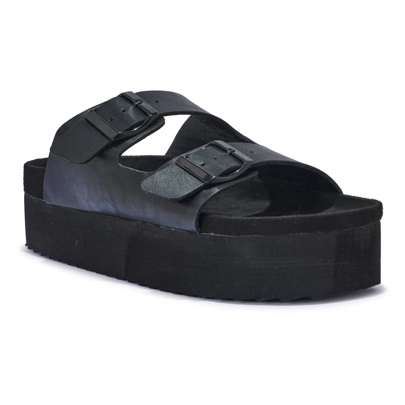 POPPY1 FLATFORM COMFY FOOTBED SANDAL