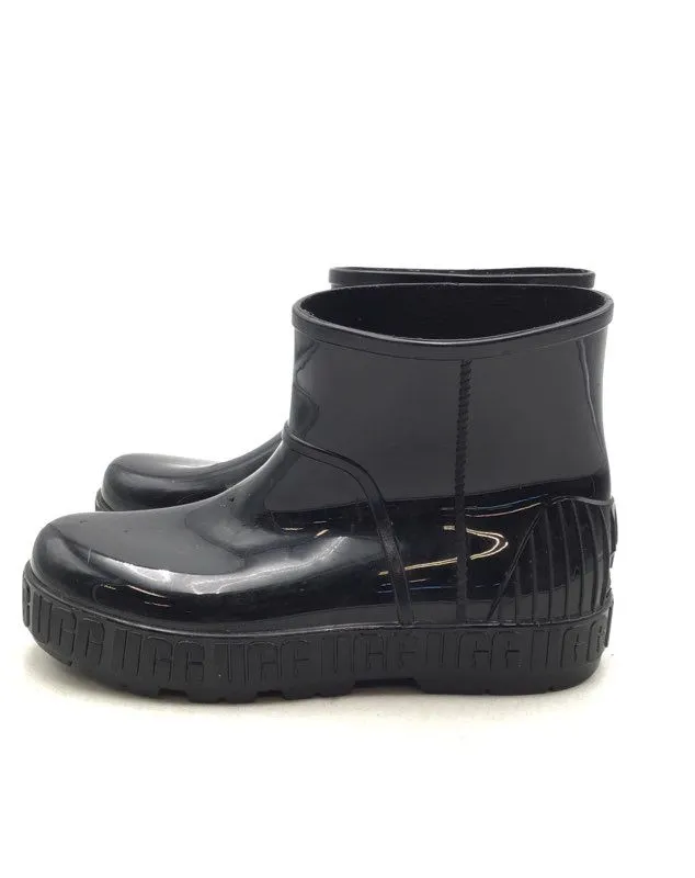 UGG Women's Drizlita 1125731 Black Waterproof Rain Boot - Size 10