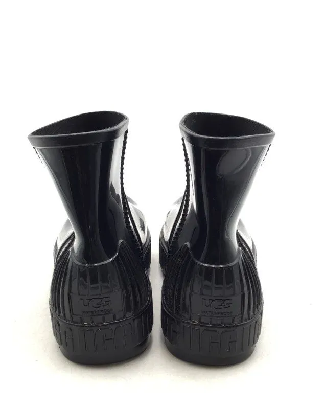 UGG Women's Drizlita 1125731 Black Waterproof Rain Boot - Size 10