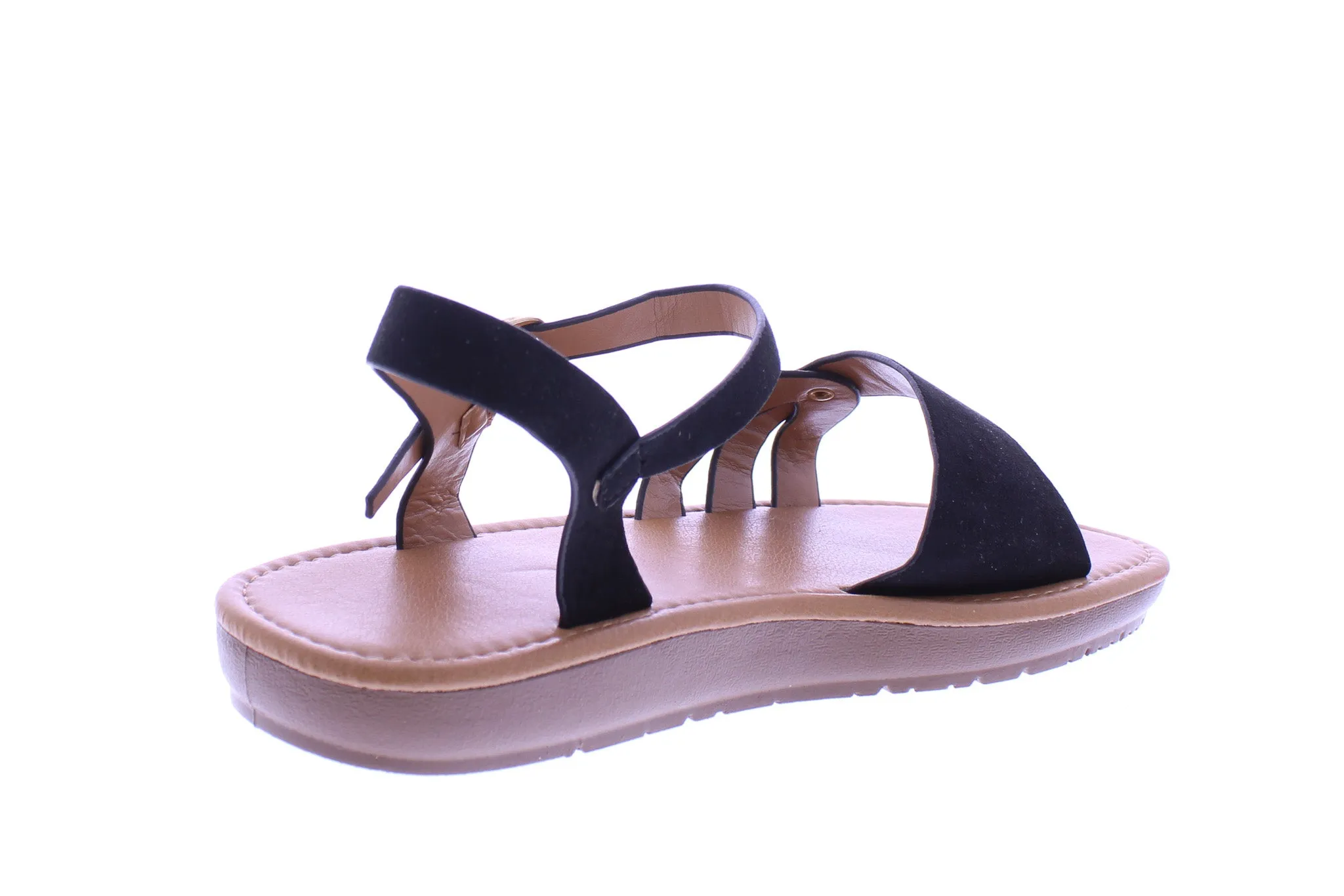 Women Sandal with Buckle Closure