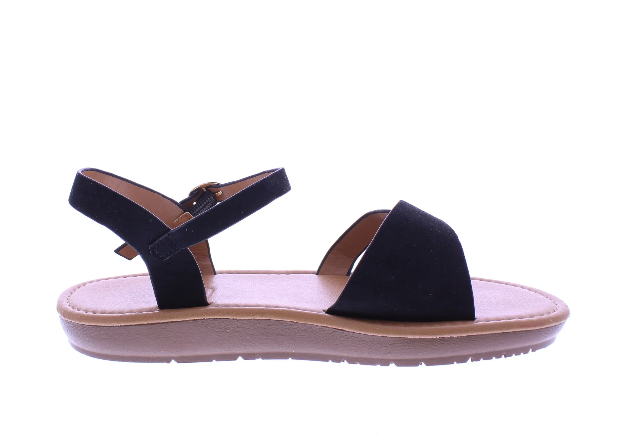 Women Sandal with Buckle Closure