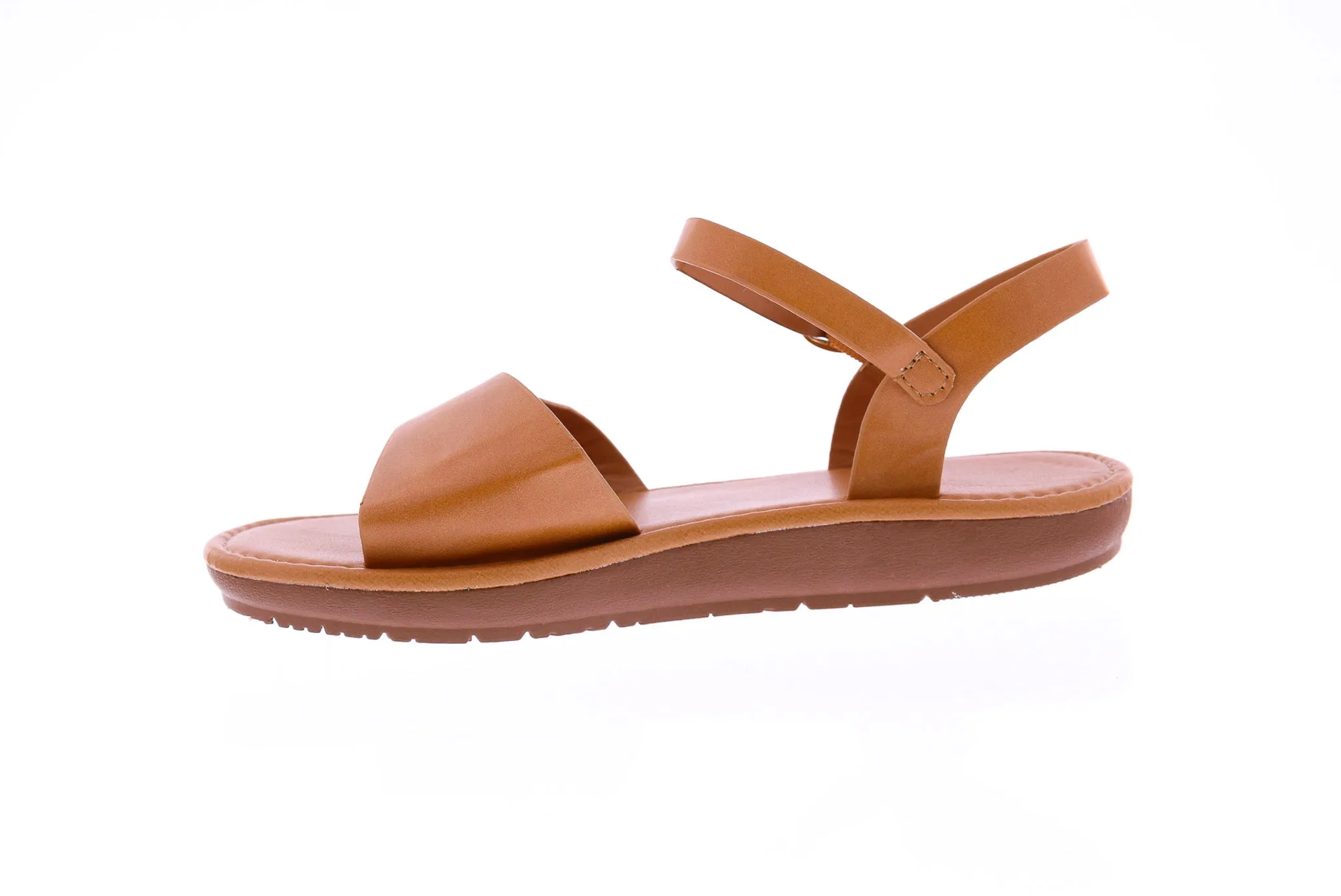 Women Sandal with Buckle Closure